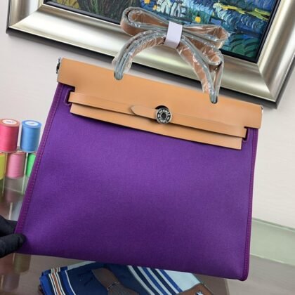 BOLSO HERBAG DE LONA - HERMES