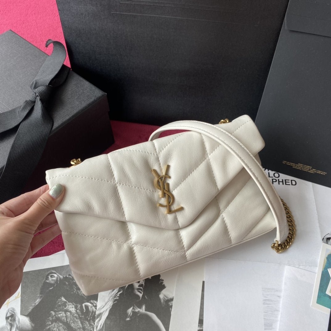 Bolso de hombro SMALL LouLou Puffer YSL