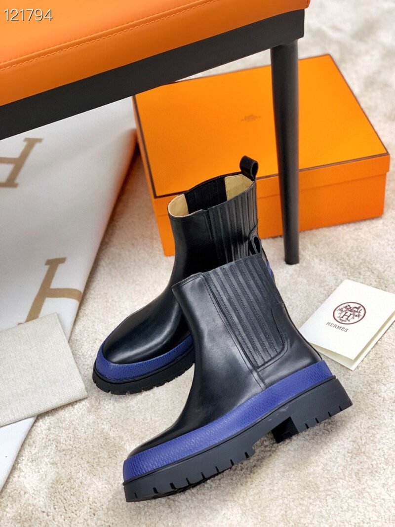 Botines de cuero HERMES - Imagen 6