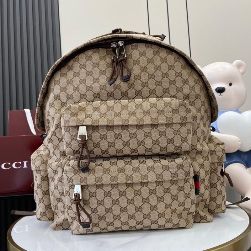 Mochila con logotipo Gucci grande Gucci