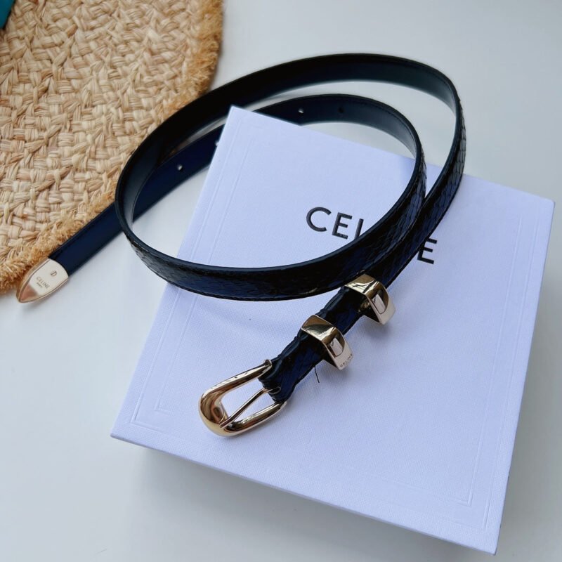 Cinturón estilo vaquero pequeño CELINE - Imagen 5