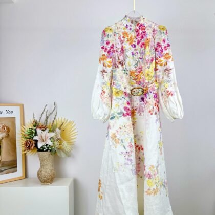 Vestido midi de Lino Zimmermann