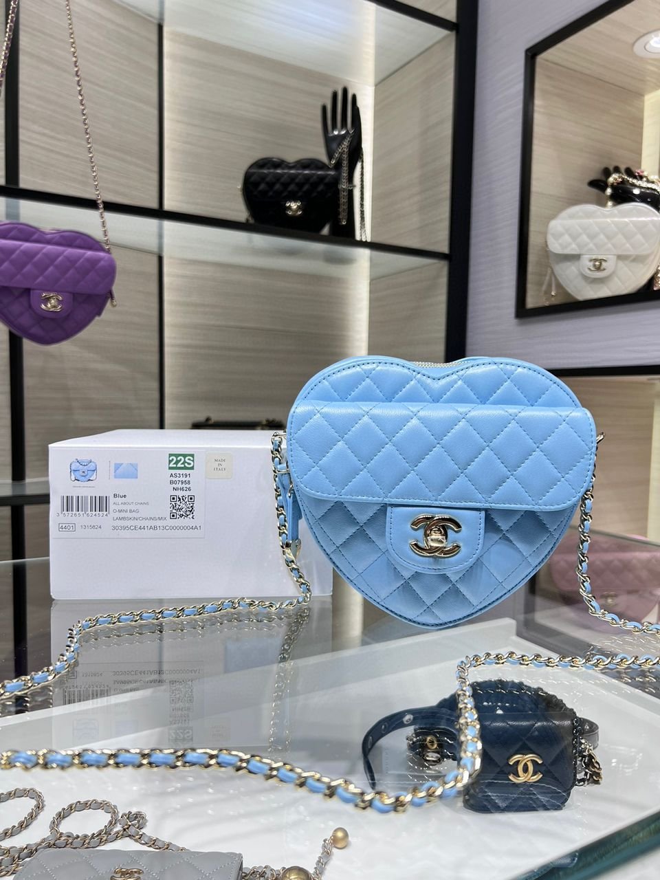 BOLSO CORAZÓN CHANEL