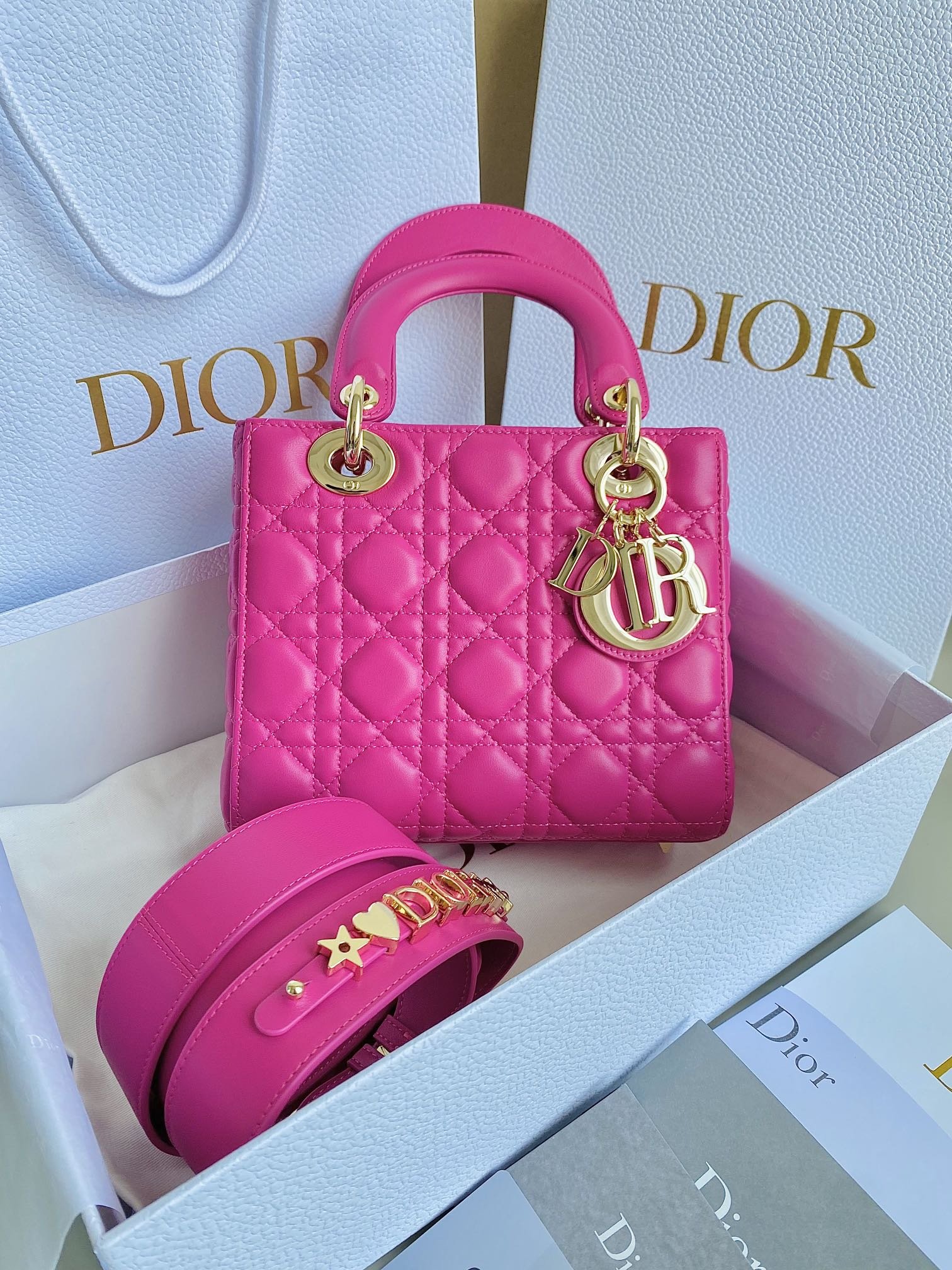 Bolso pequeño Lady Dior My ABCDior