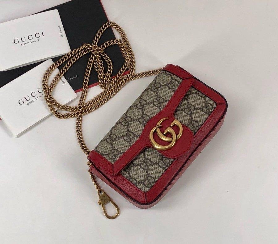 Microbolso GG Supreme de piel GUCCI - Imagen 5