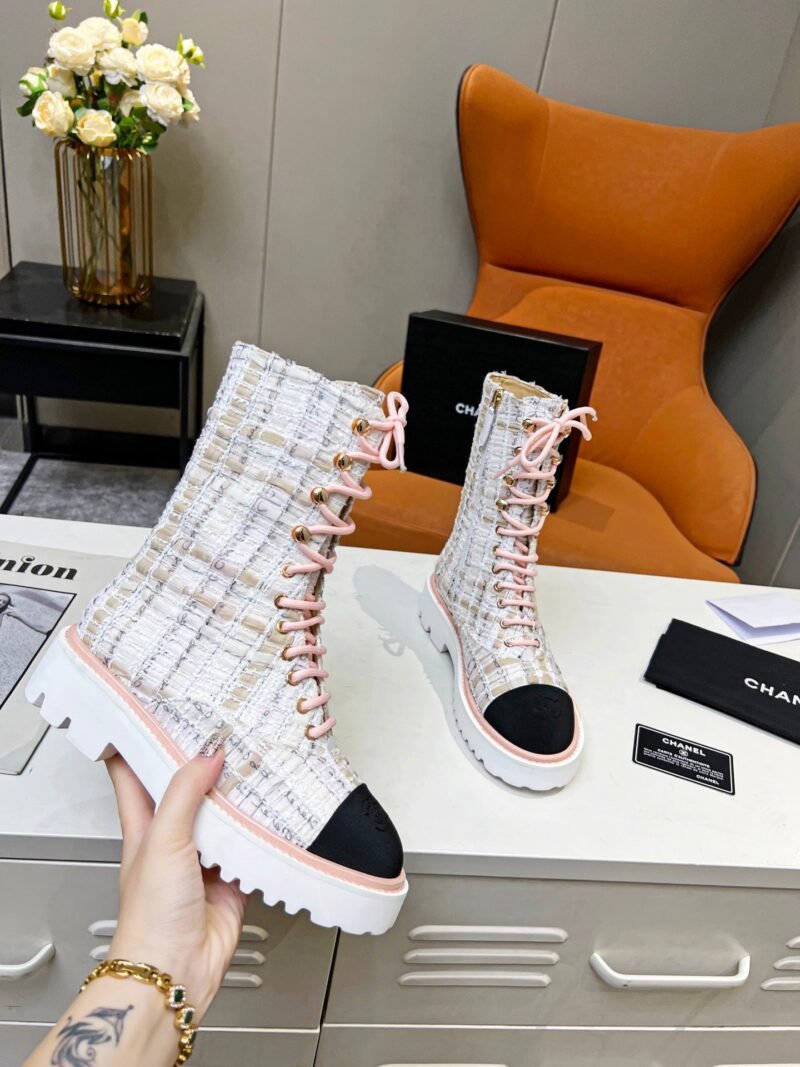 Botines de cordón Chanel - Imagen 2