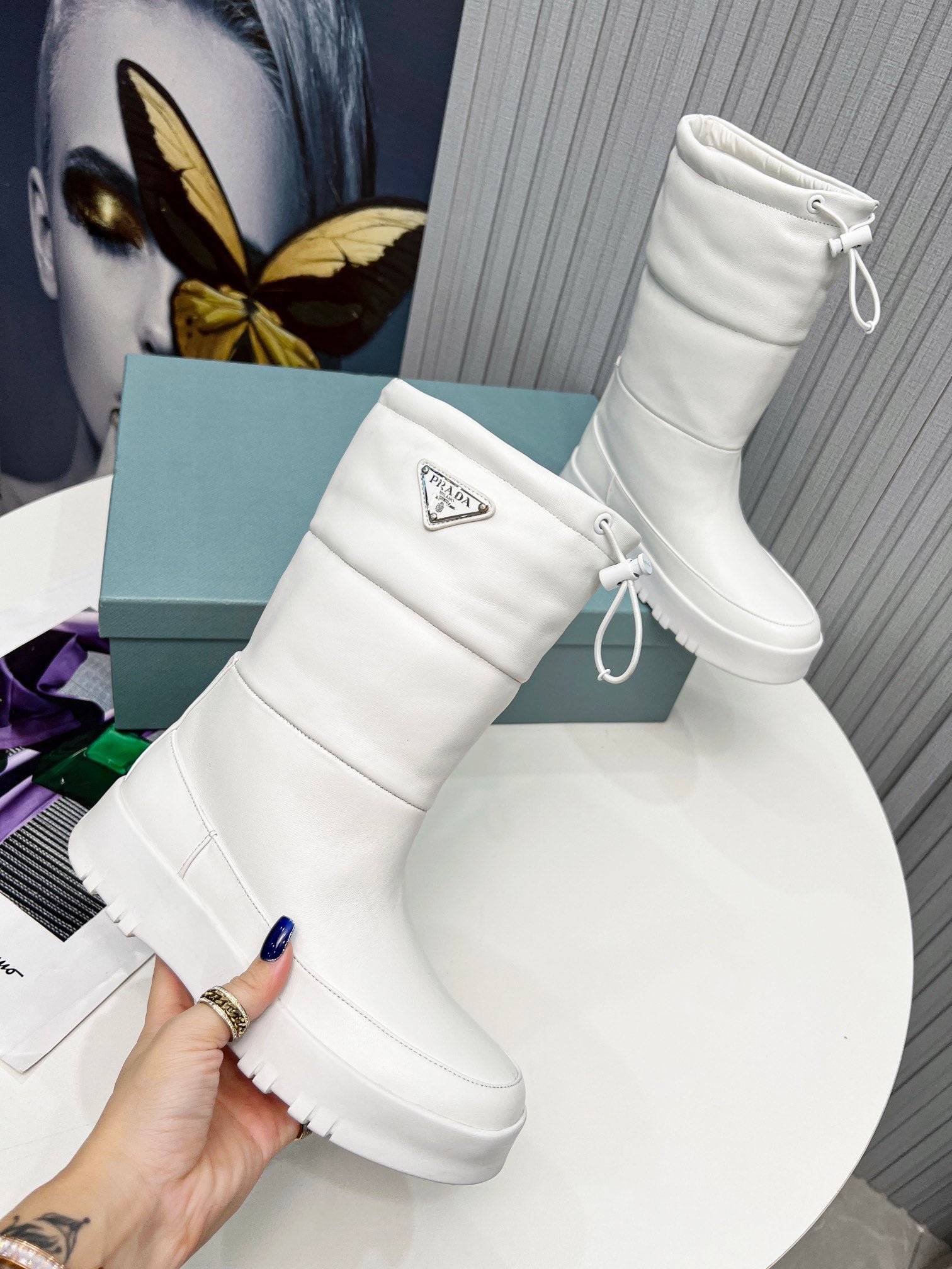 Botas de piel PRADA