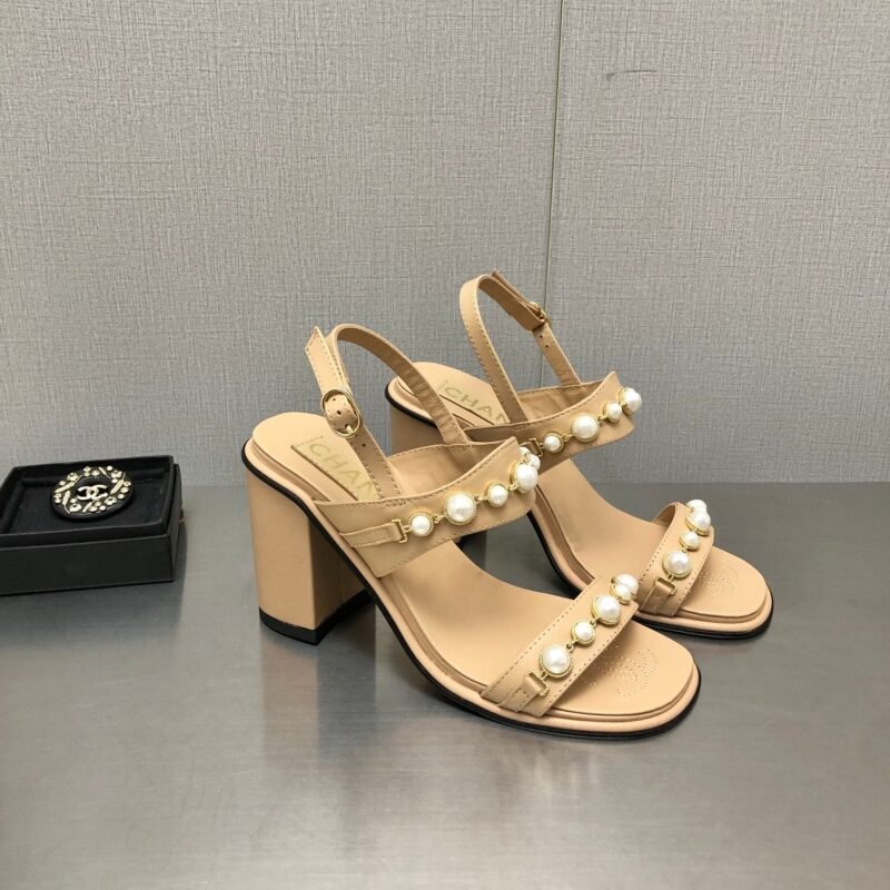 Sandalias de tacón alto chanel - Imagen 3