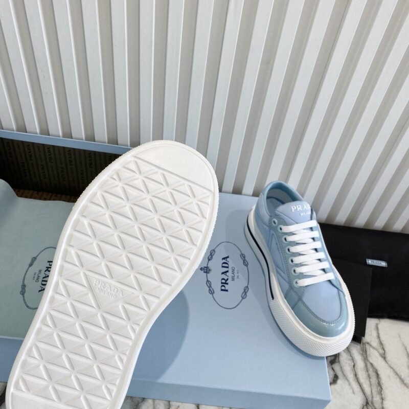 Zapatillas de piel PRADA - Imagen 9