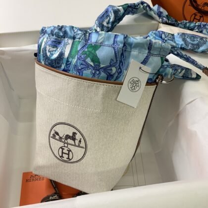 BOLSO PICOTIN DE LINO HERMES