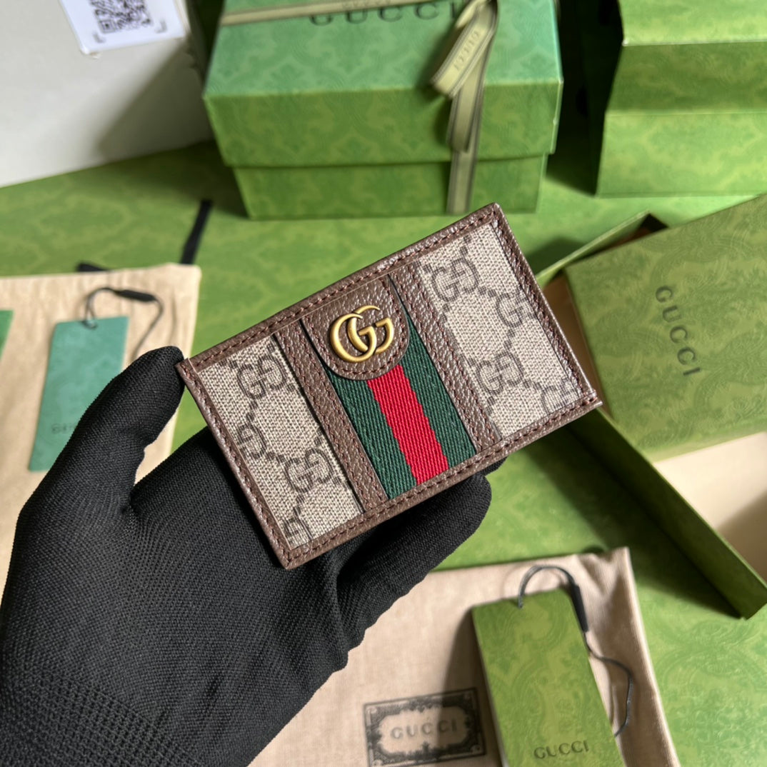 Tarjetero Ophidia con GG GUCCI