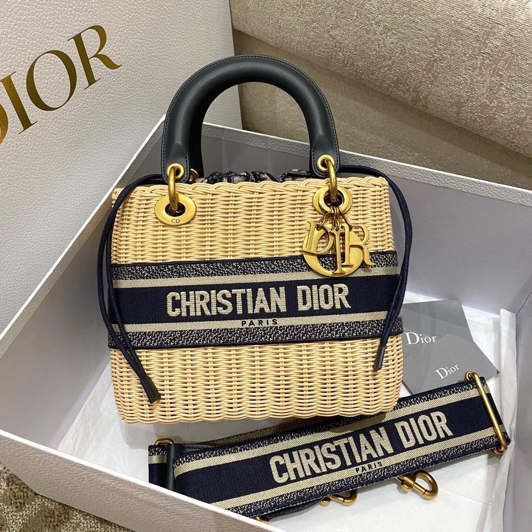 BOLSO MEDIANO LADY DIOR