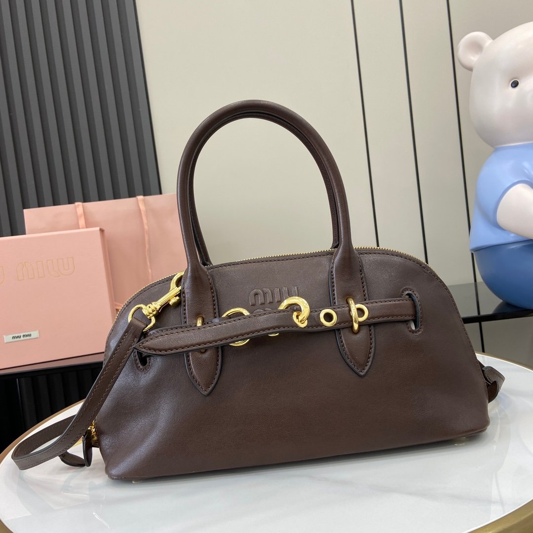 Bolso Aventure de napa Regular Miu Miu