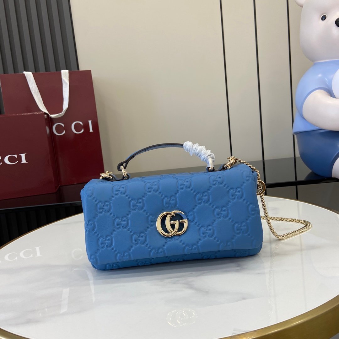 Minibolso con asa superior GG Milano Gucci