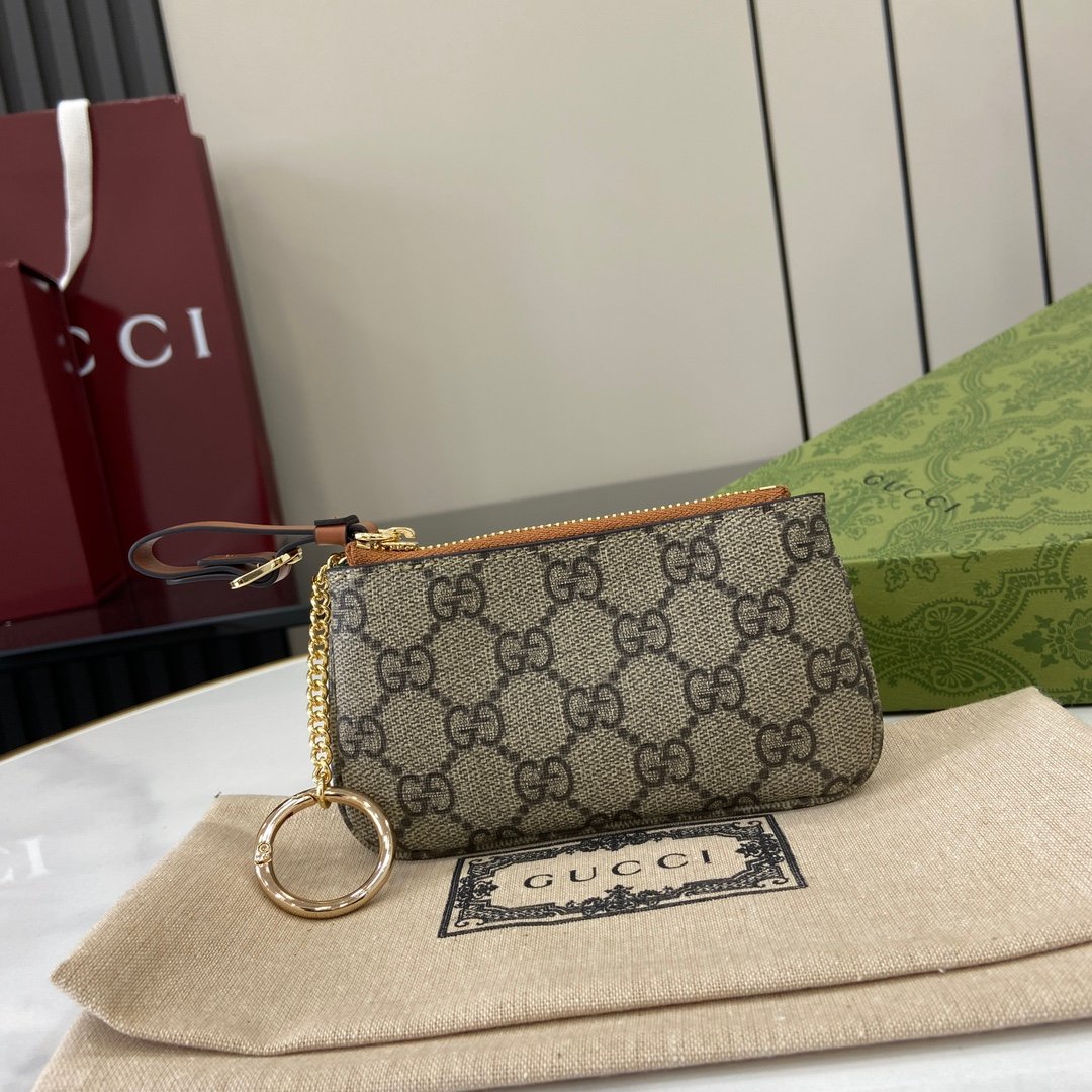 Funda para llaves GG Emblem Gucci