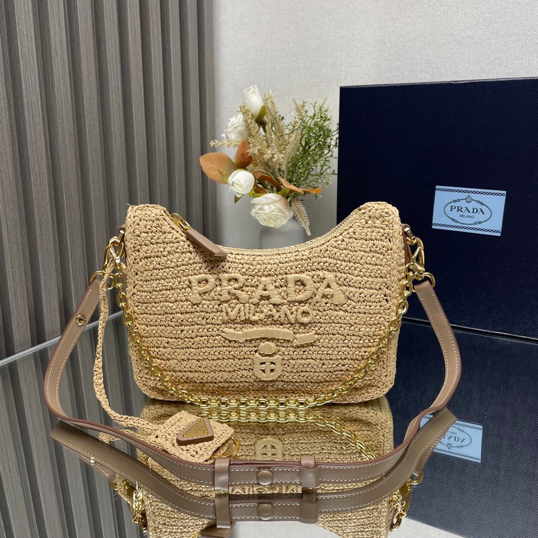 Minibolso Prada Re-Edition de croché