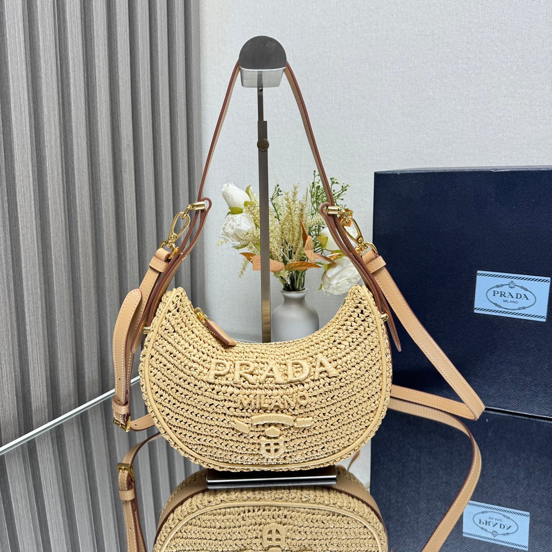 Bolso bandolera Prada Arqué de croché