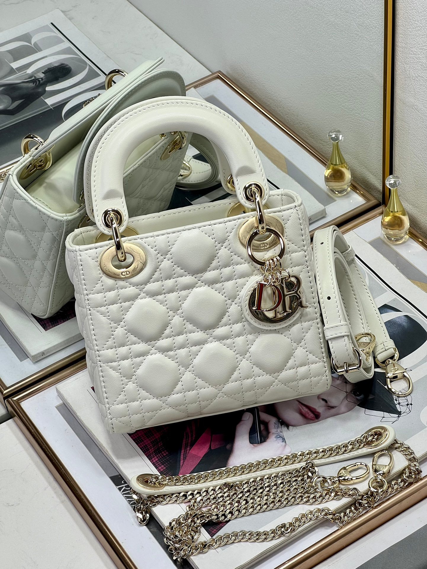 Bolso mini Lady Dior