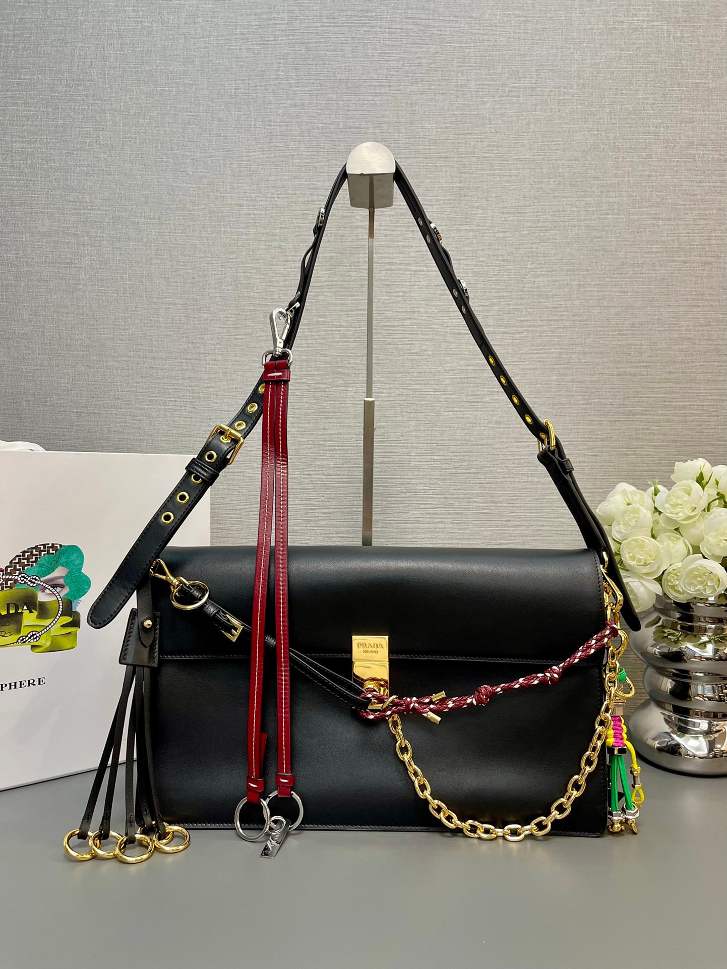 Bolso bandolera Prada Soft Sound
