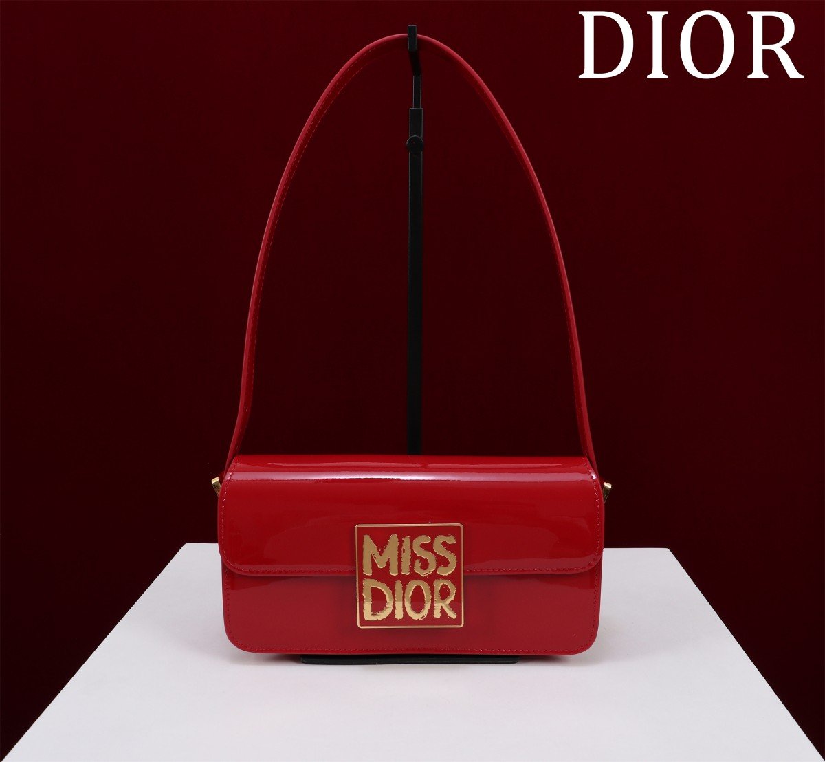 Bolso Miss Dior con solapa