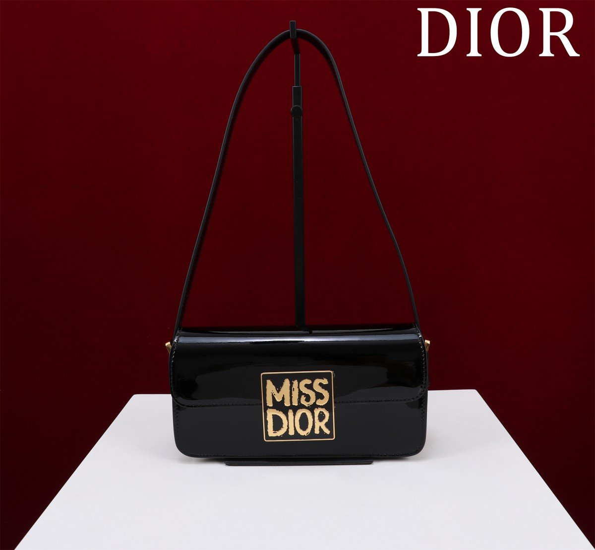 Bolso Miss Dior con solapa