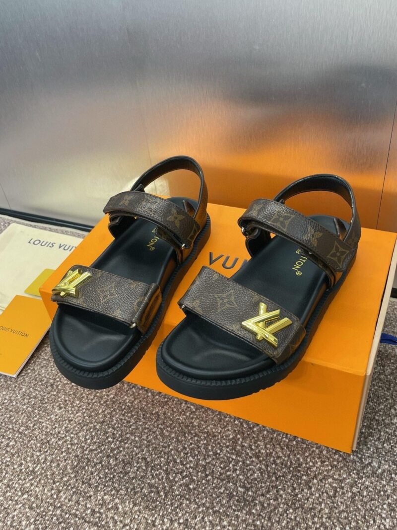 Sandalia plana LV Sunset Comfort  Louis Vuitton - Imagen 3