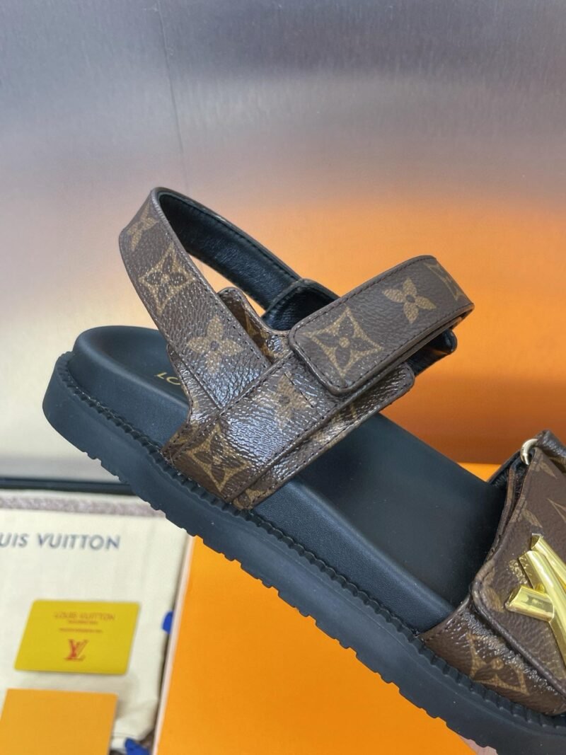 Sandalia plana LV Sunset Comfort  Louis Vuitton - Imagen 8