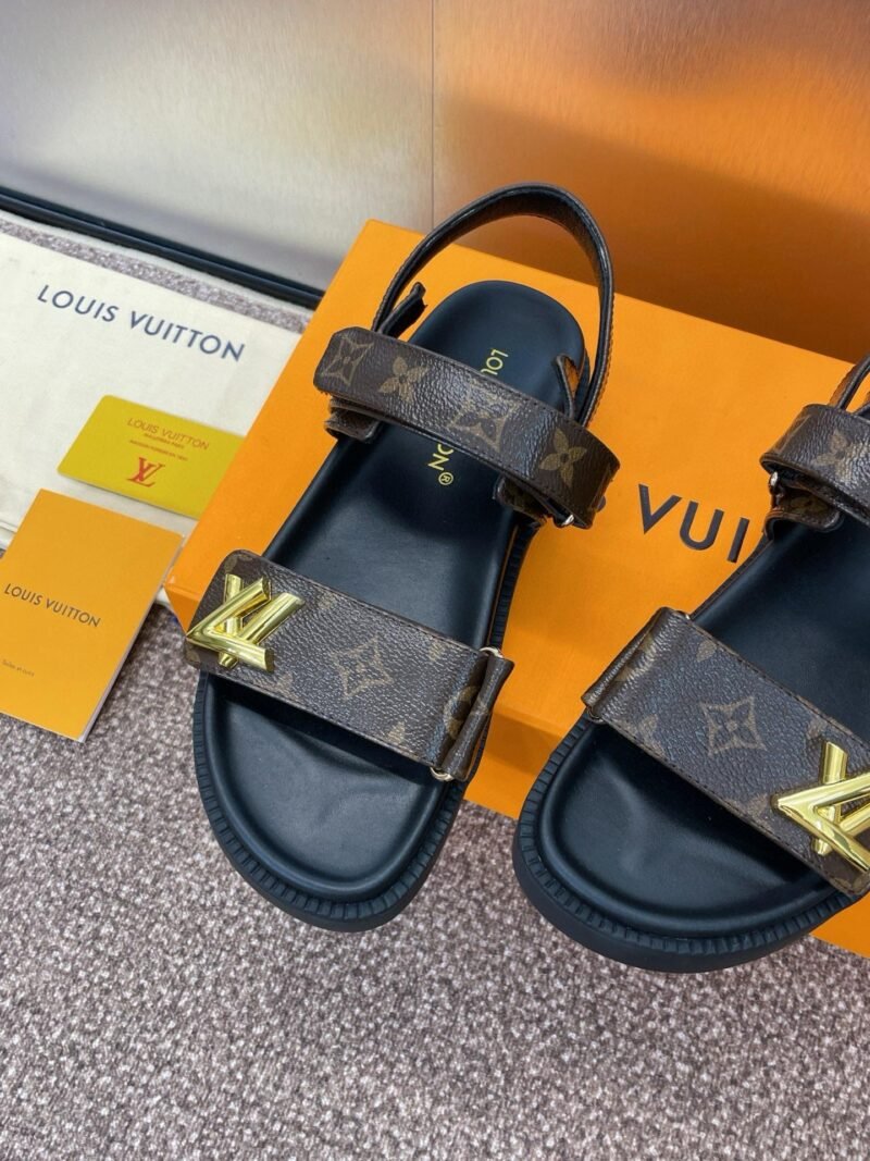 Sandalia plana LV Sunset Comfort  Louis Vuitton - Imagen 4