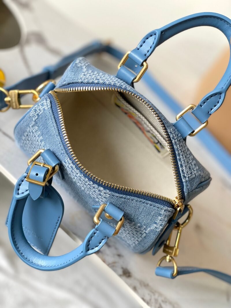 Bolso Speedy 18 con bandolera Louis Vuitton - Imagen 10