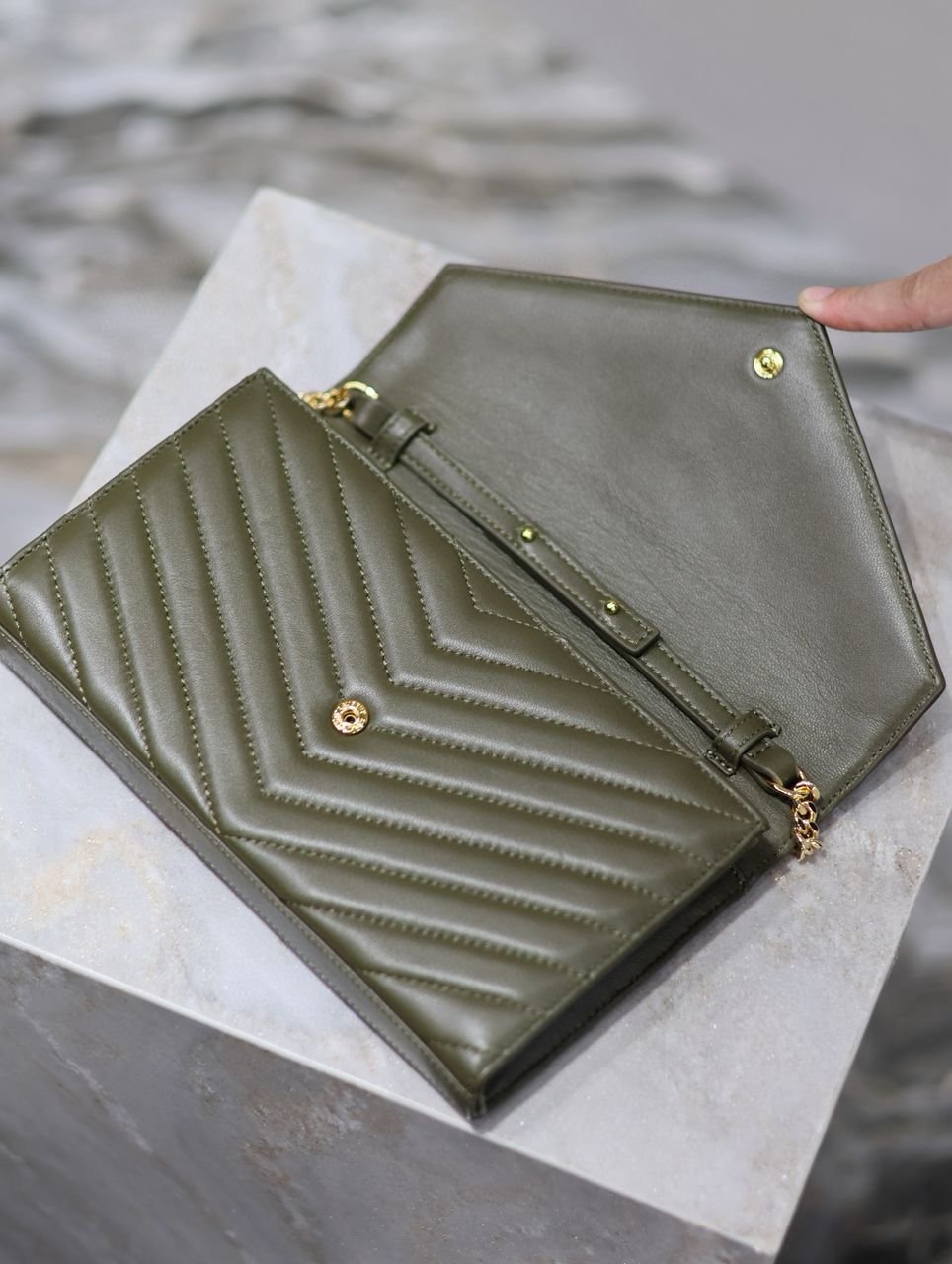 Cartera con cadena Cassandre YSL - Imagen 8