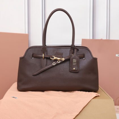 Bolso Aventure de napa Miu Miu