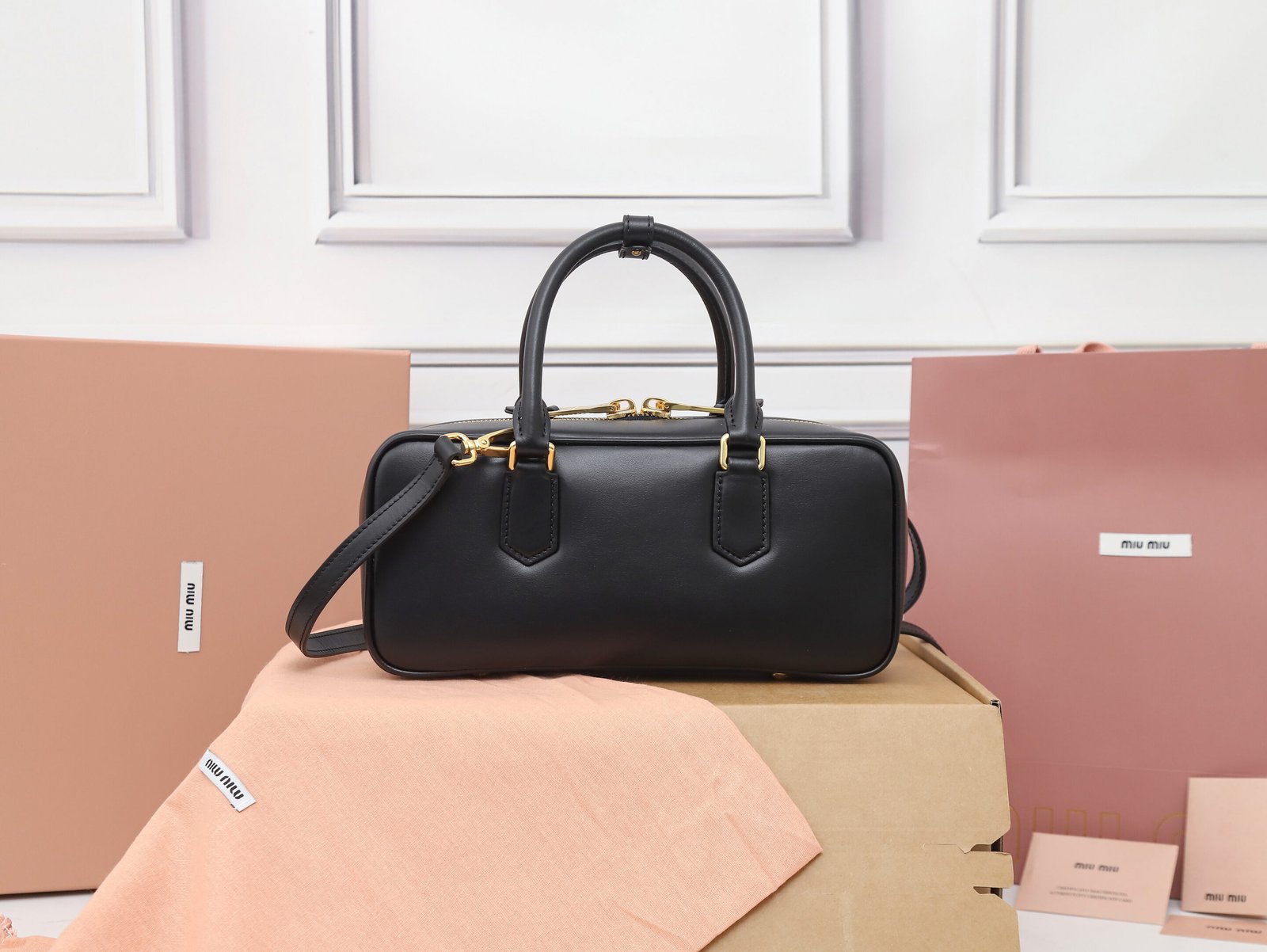 Bolso Arcadie de piel Miu Miu - Imagen 4