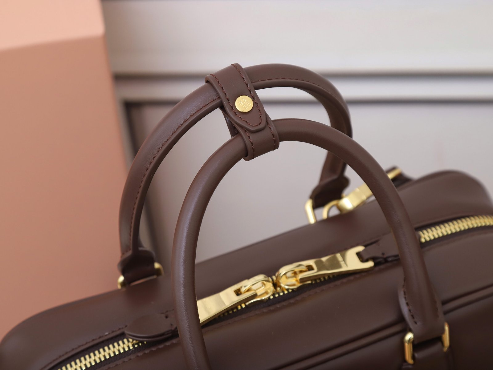 Bolso Arcadie de piel Miu Miu - Imagen 7