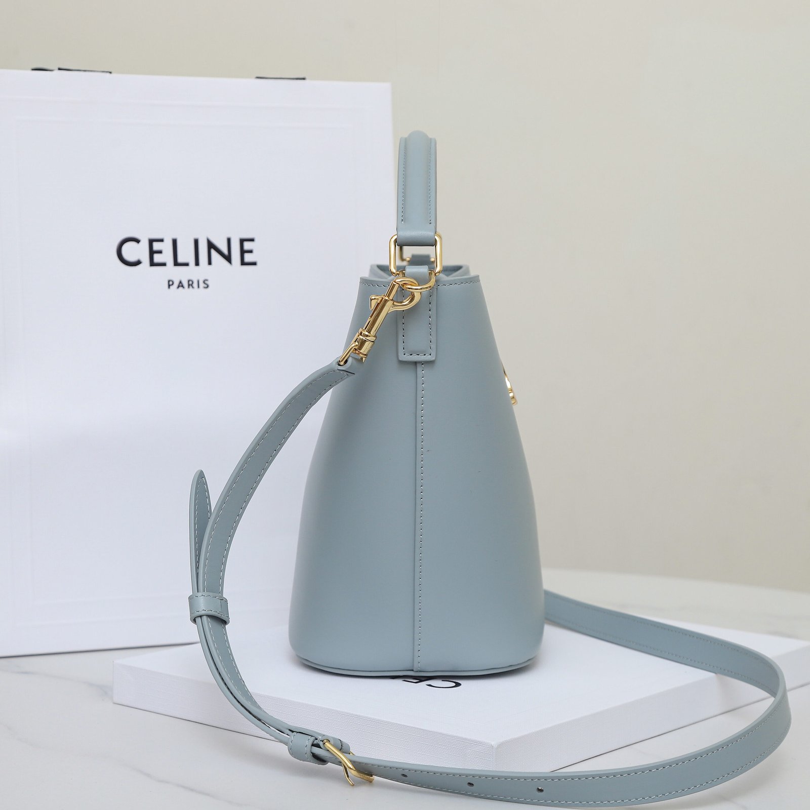 Bolso Cubo Pequeño Louise Celine - Imagen 4