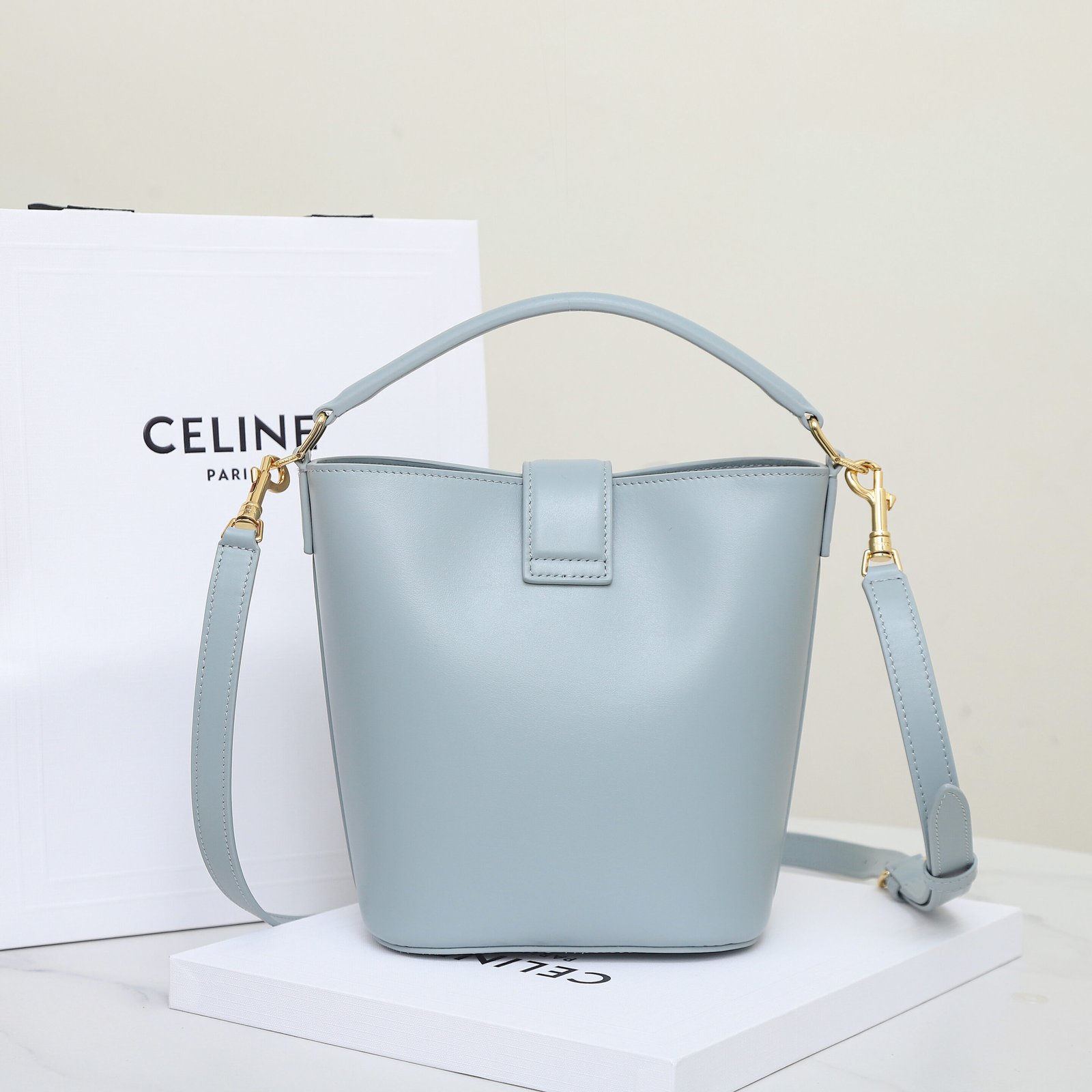 Bolso Cubo Pequeño Louise Celine - Imagen 5
