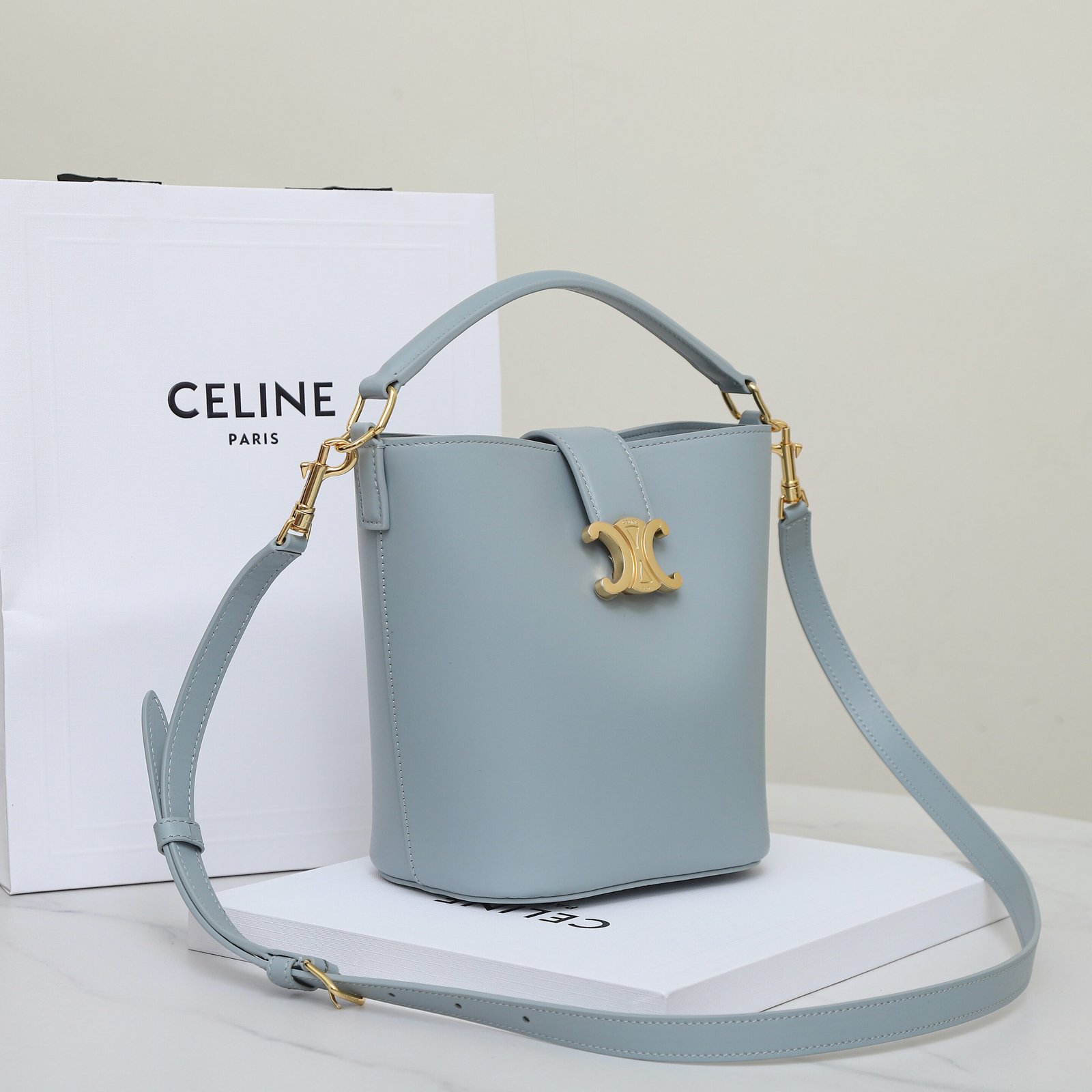 Bolso Cubo Pequeño Louise Celine - Imagen 3