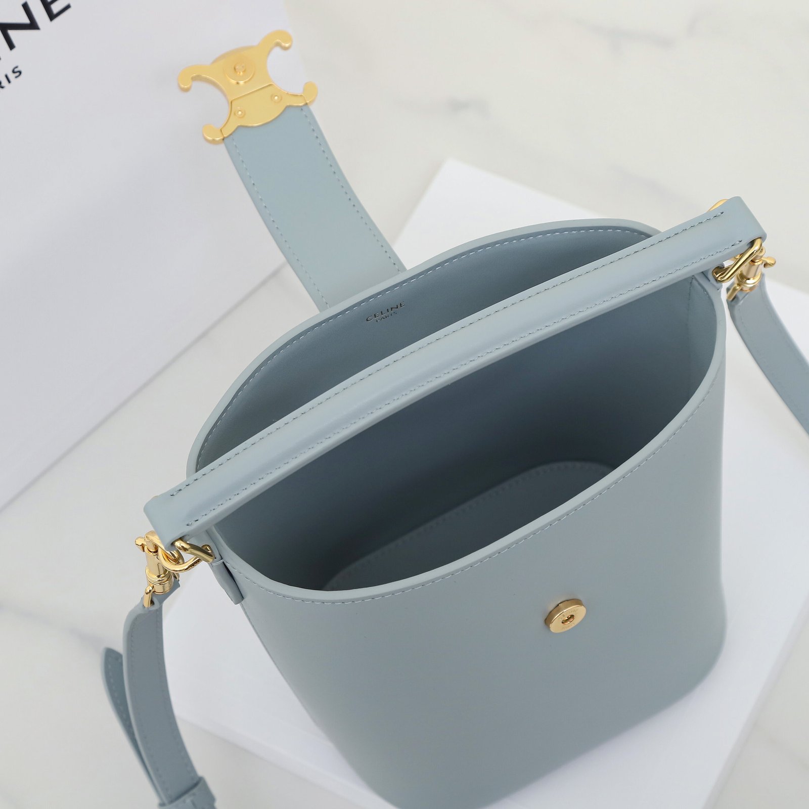 Bolso Cubo Pequeño Louise Celine - Imagen 8