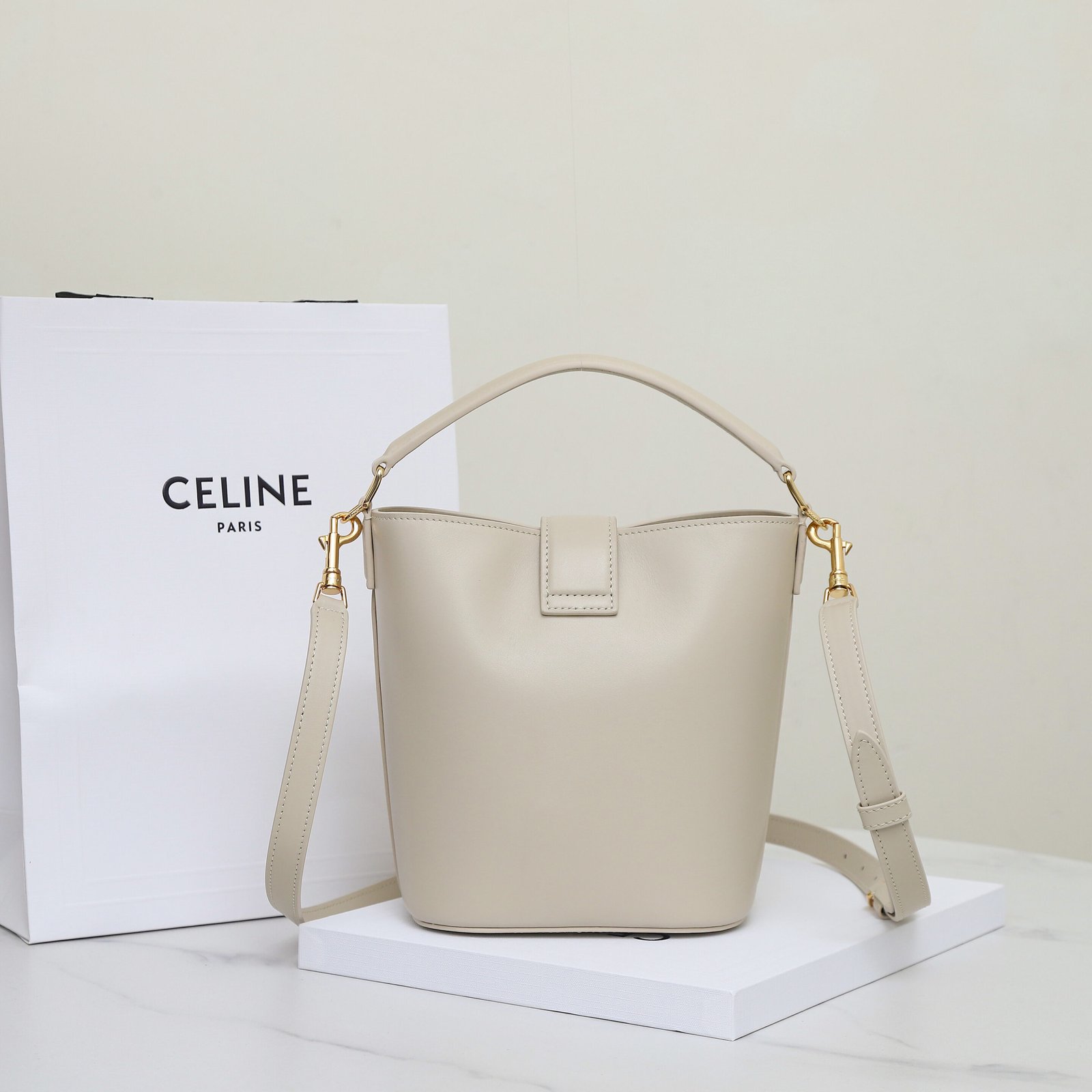 Bolso Cubo Pequeño Louise Celine - Imagen 5