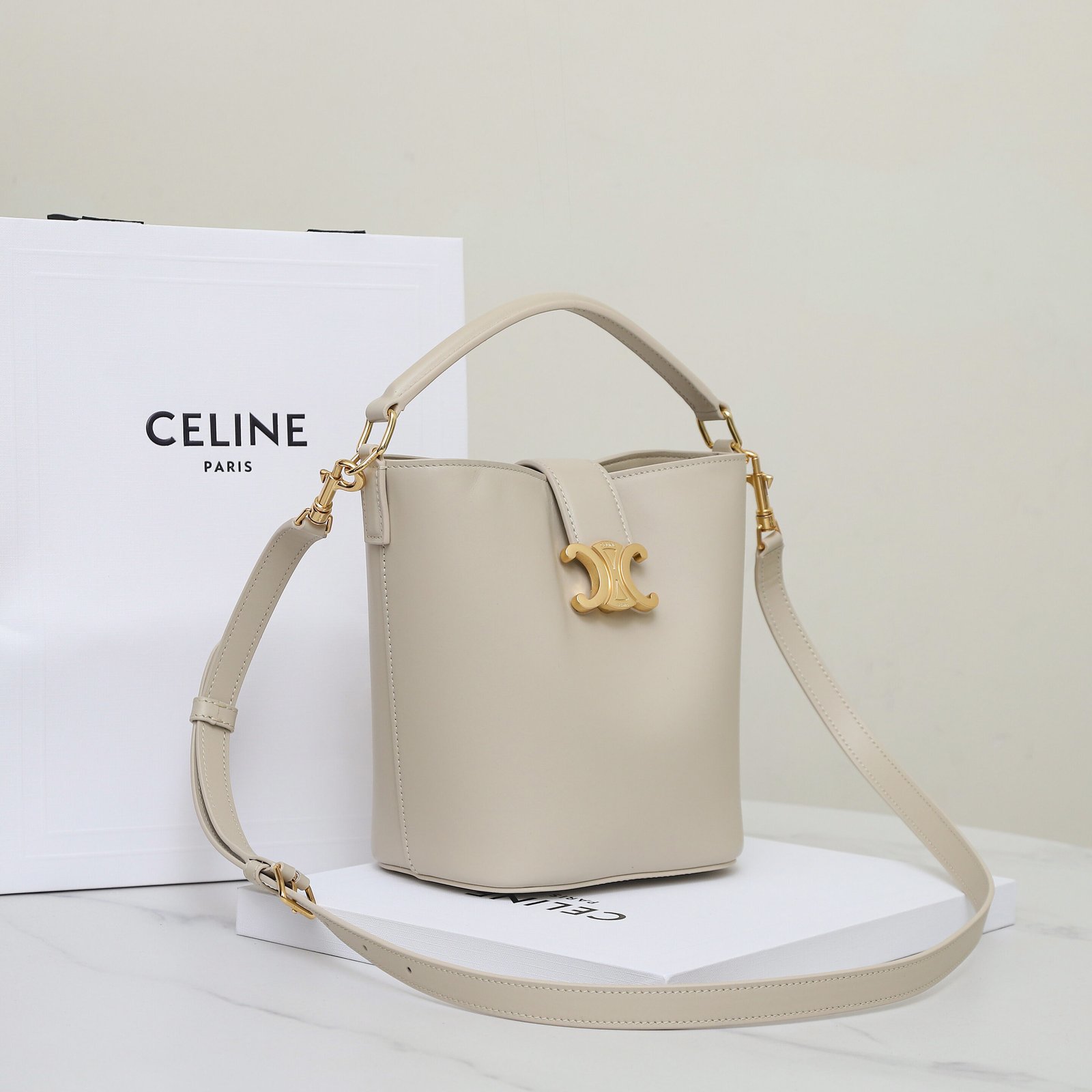 Bolso Cubo Pequeño Louise Celine - Imagen 3