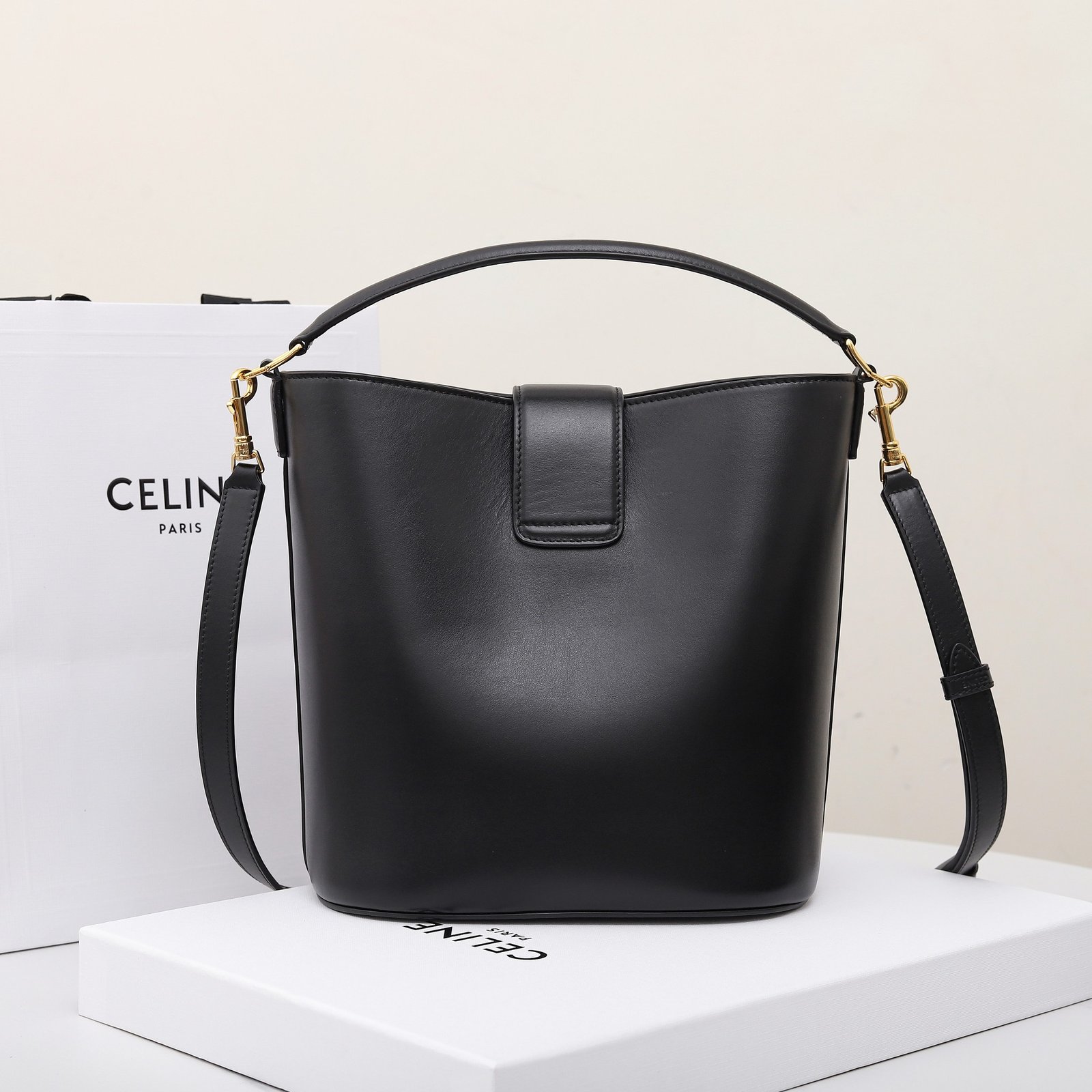 Bolso Cubo Mediano Louise Celine - Imagen 3