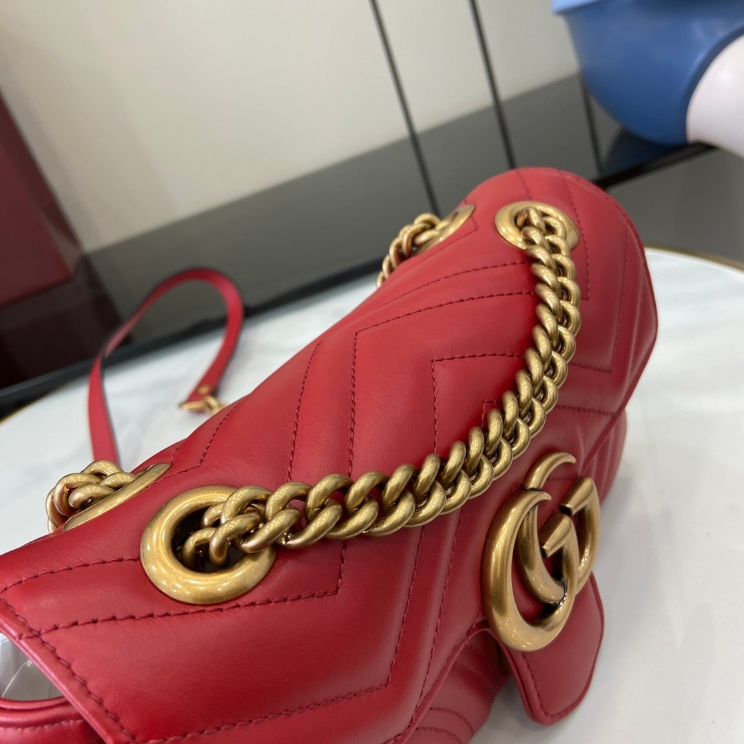 Bolso de hombro GG Marmont tamaño pequeño Gucci - Imagen 6