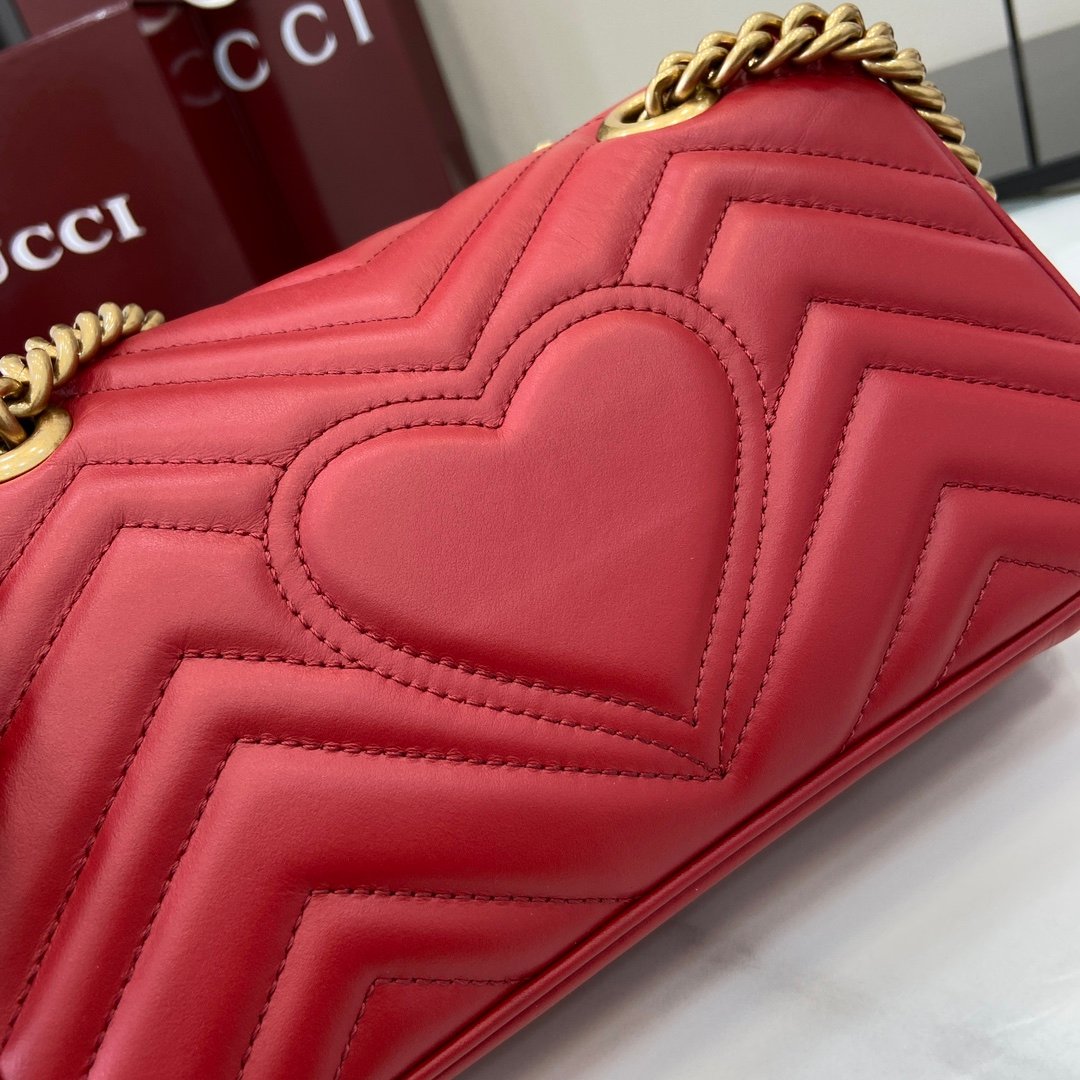 Bolso de hombro GG Marmont tamaño pequeño Gucci - Imagen 7