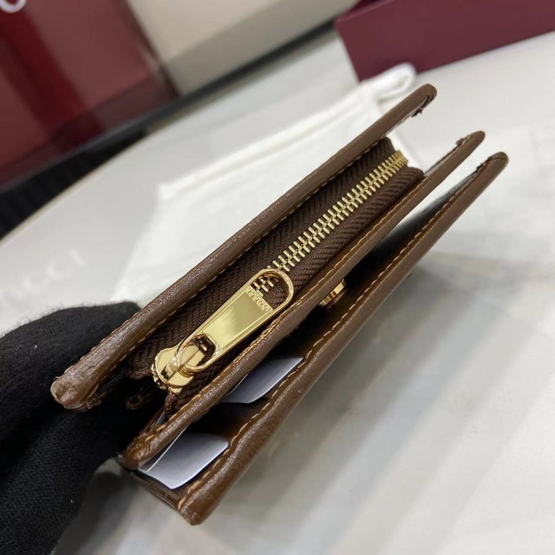 Cartera con tarjetero Gucci Horsebit 1955 - Imagen 7