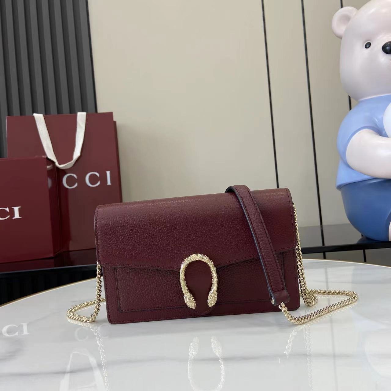 Cartera Dionysus con cadena Gucci