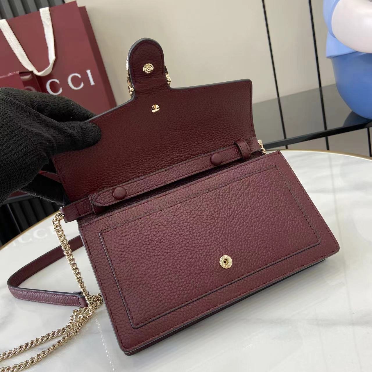 Cartera Dionysus con cadena Gucci - Imagen 6