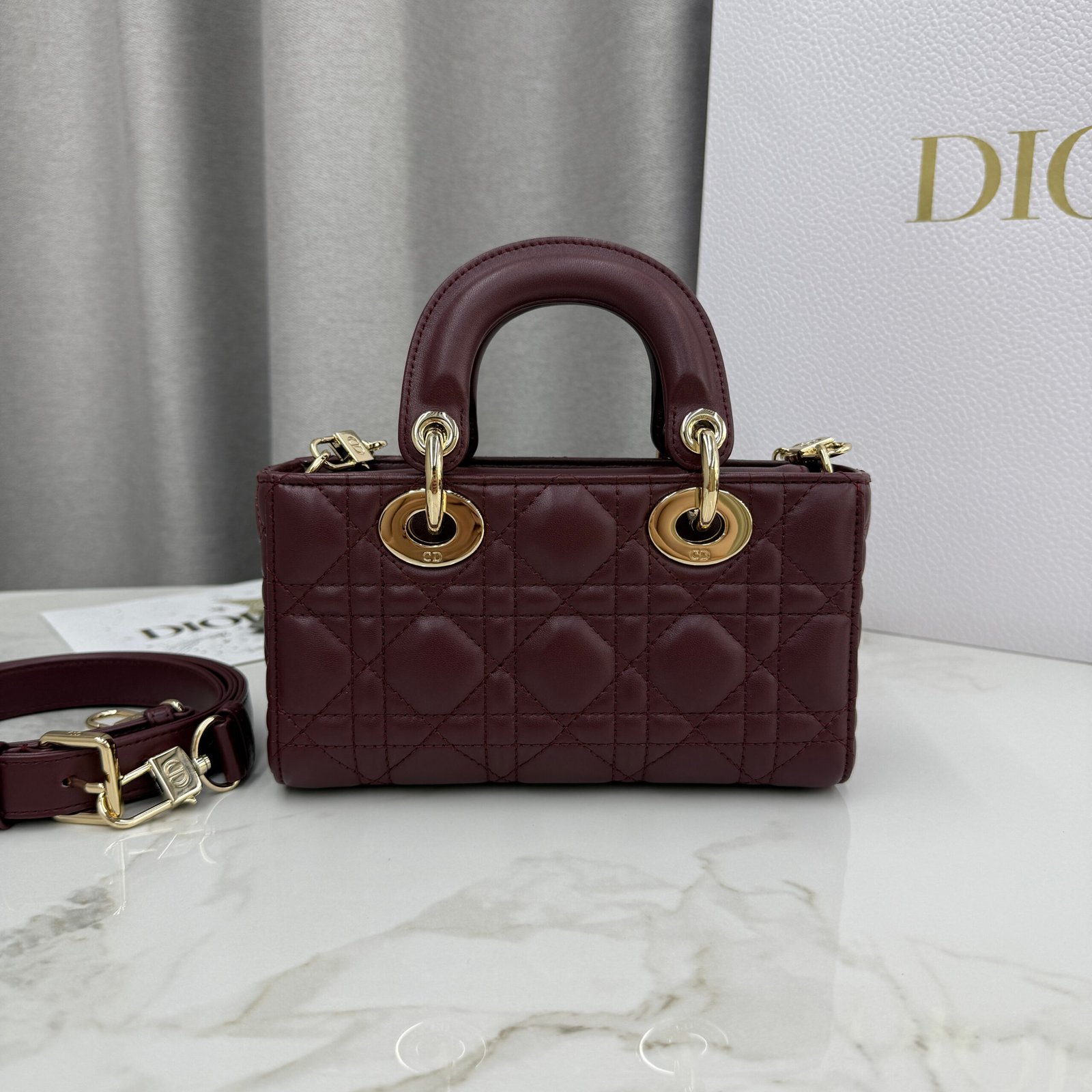 Bolso mini Lady D-Joy Dior - Imagen 5