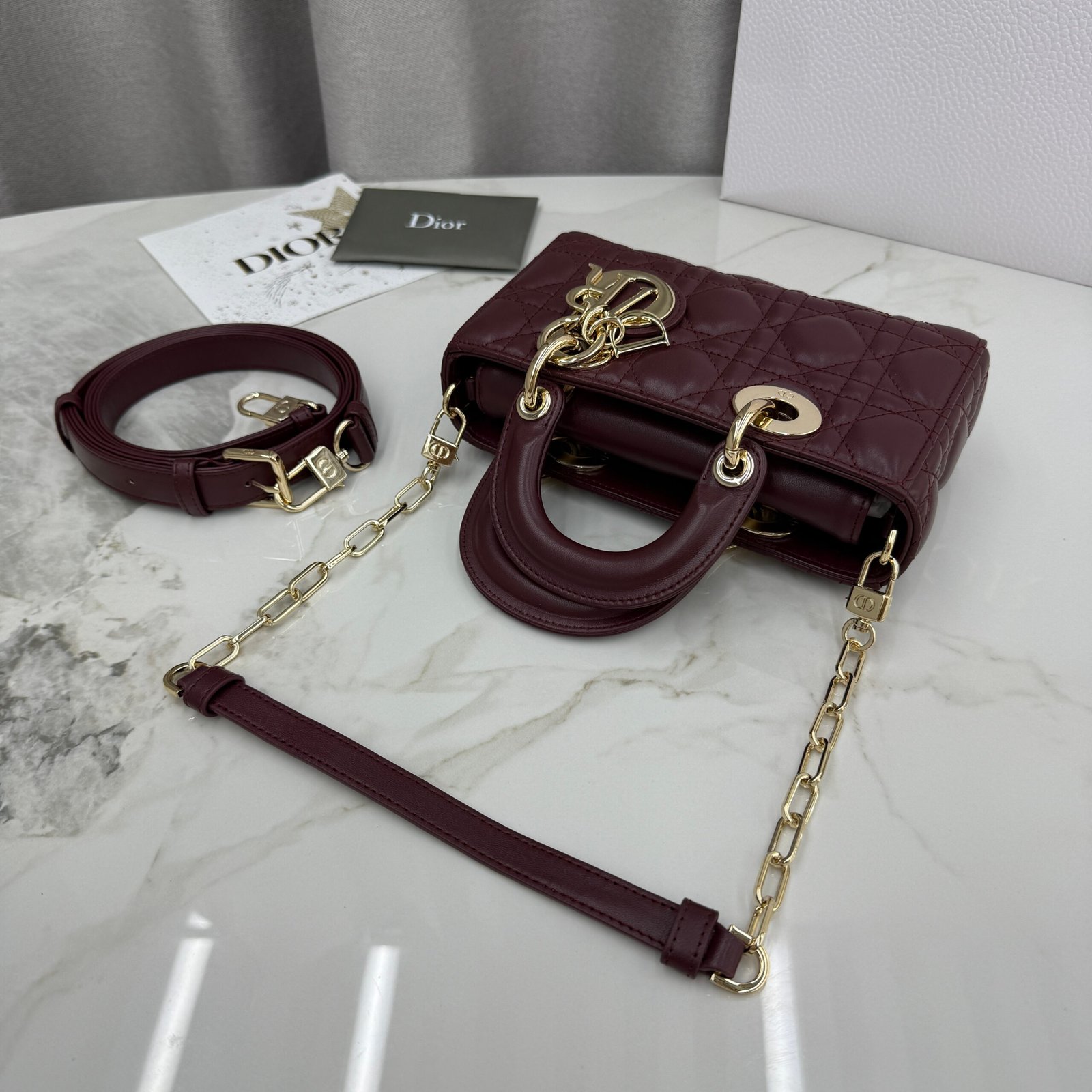 Bolso mini Lady D-Joy Dior - Imagen 3