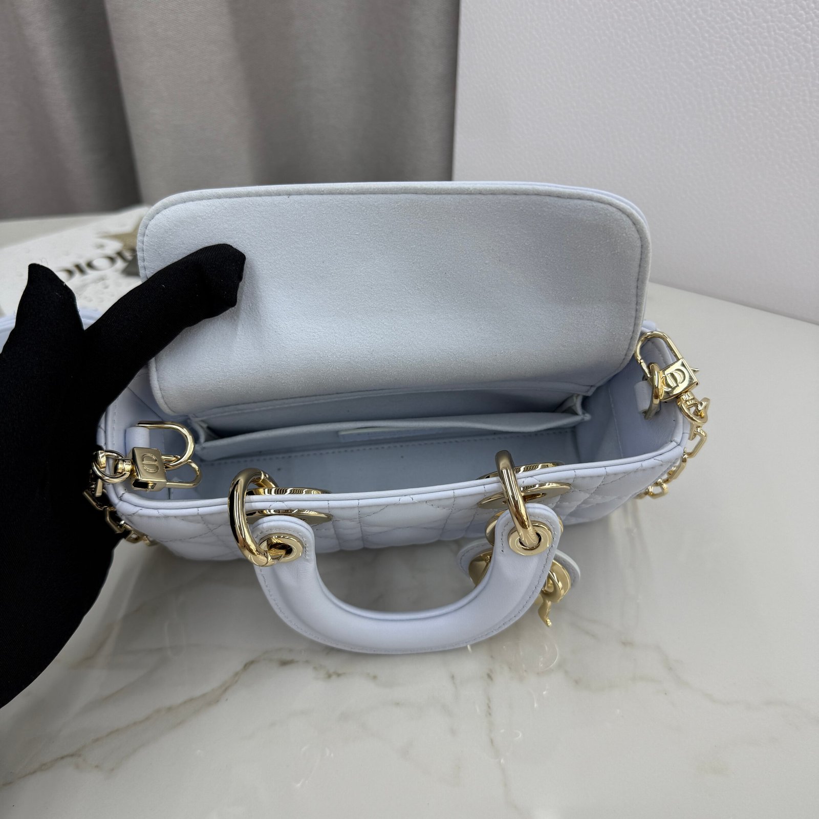 Bolso mini Lady D-Joy Dior - Imagen 8