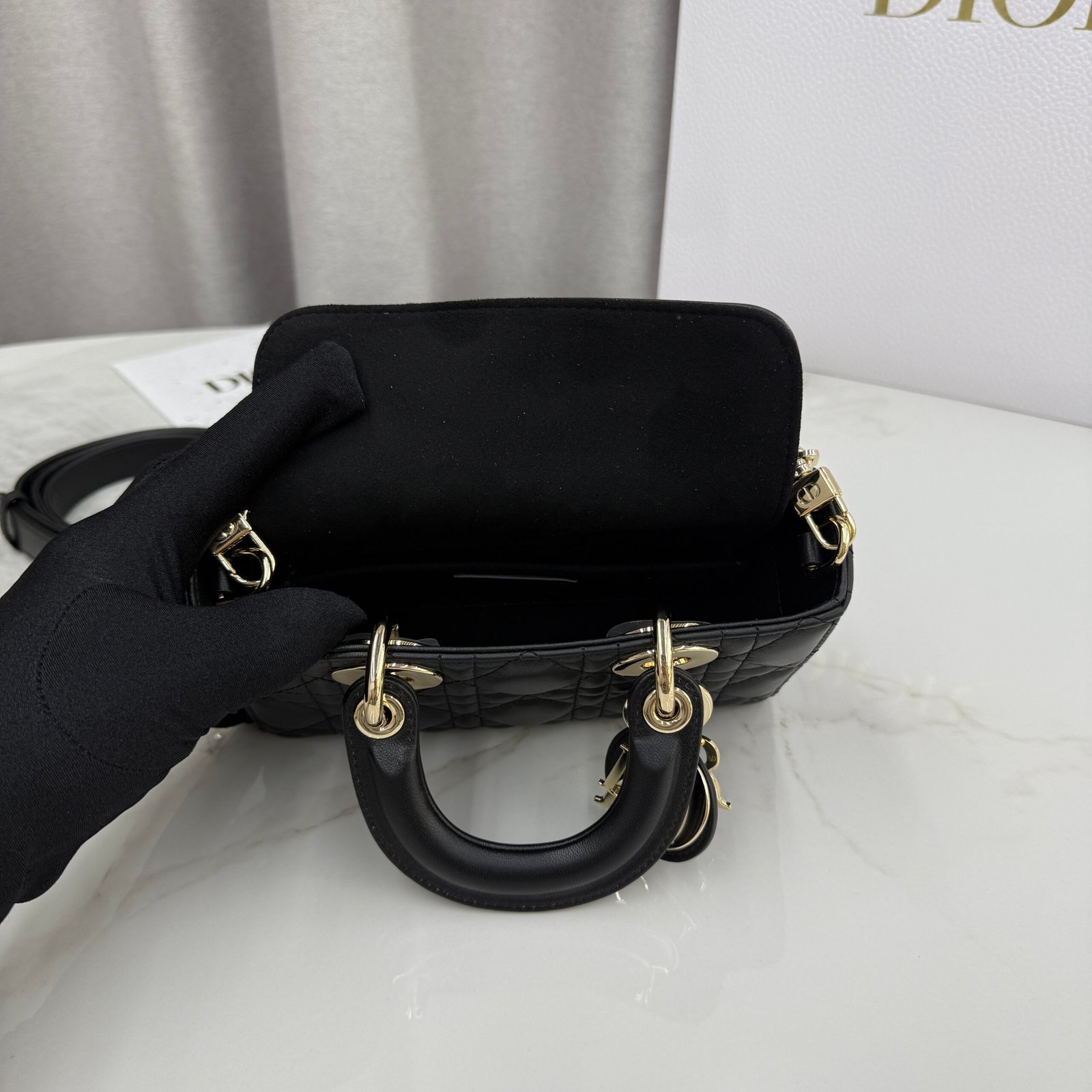 Bolso mini Lady D-Joy Dior - Imagen 8