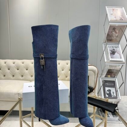 Botas Shark Lock Stiletto Givenchy